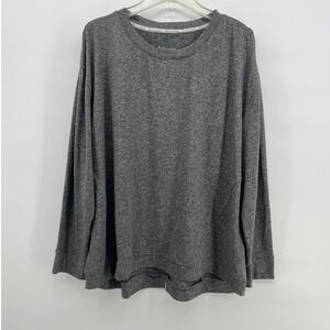 KOOLABURRA by UGG Womens Gray Long Sleeve Crew Neck shirt Size L